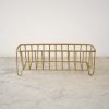 Brass Wire Slender Basket