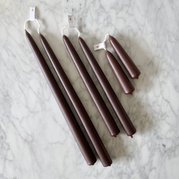 Elowen Taper Candle - Raisin