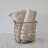 Brass Wire Square Basket