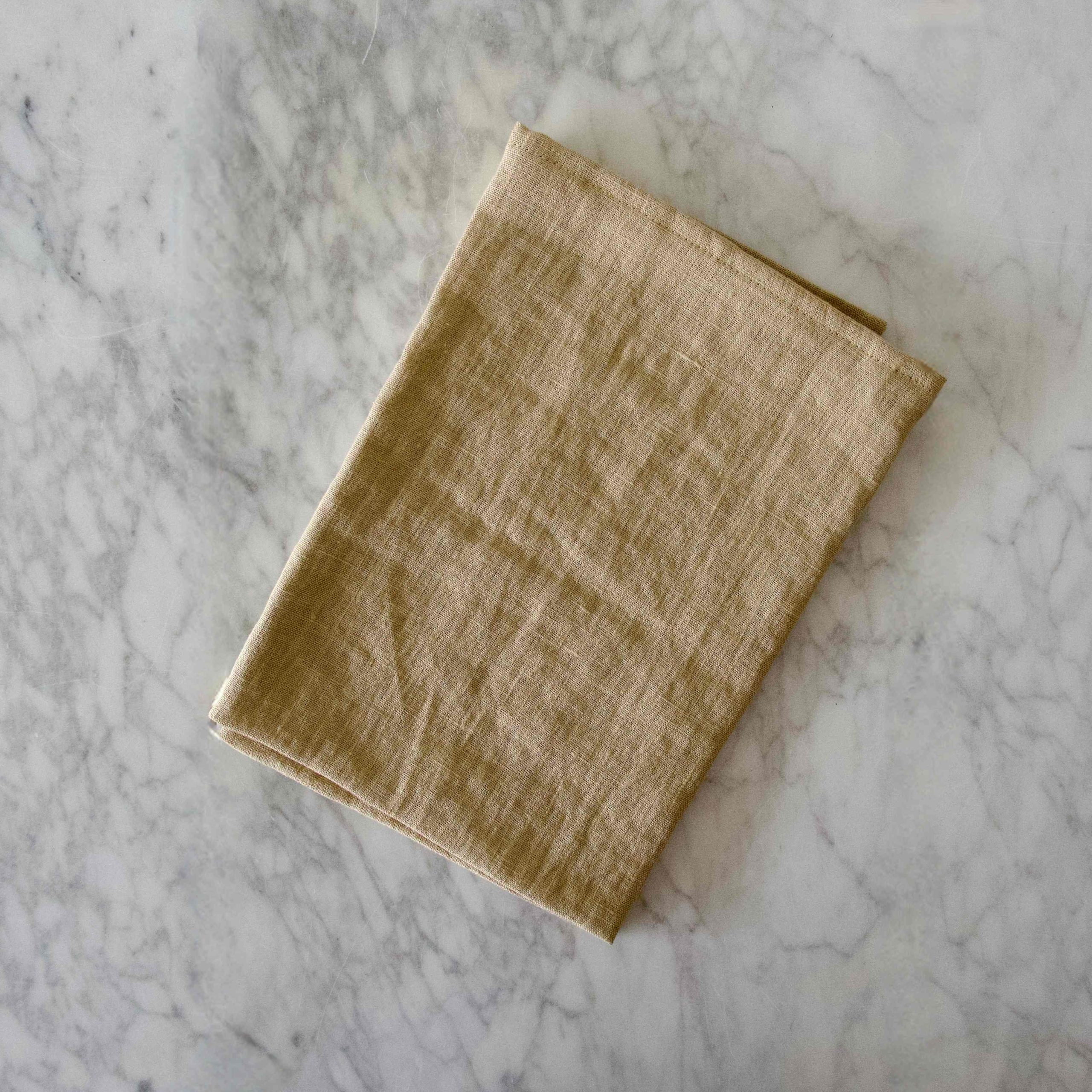 Freya Linen Tea Towel – Oatmeal