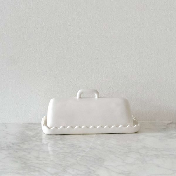 Winnie Scalloped Butter Dish