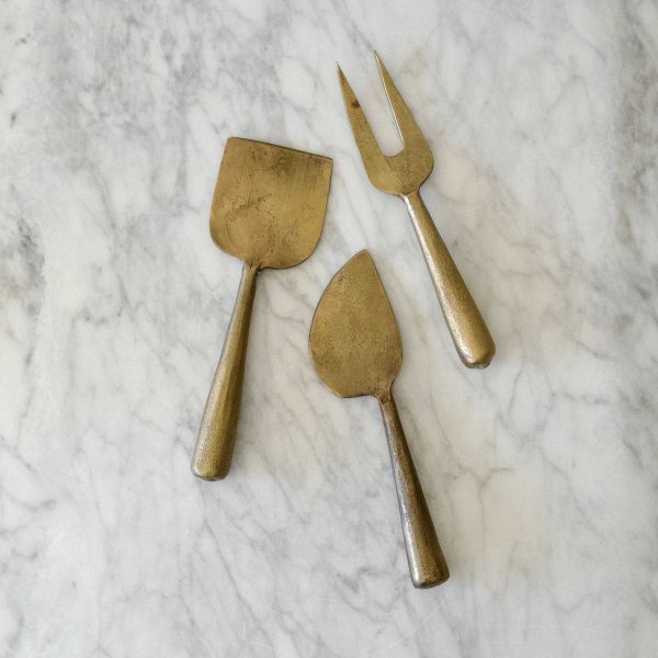 Hunter Forged Iron Cheese Utensil - Set of 3