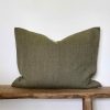 Amano Cushion Cover – Ivy/Natural