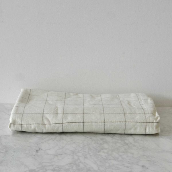 Thisbe Check Tablecloth - 104" L x 60" W