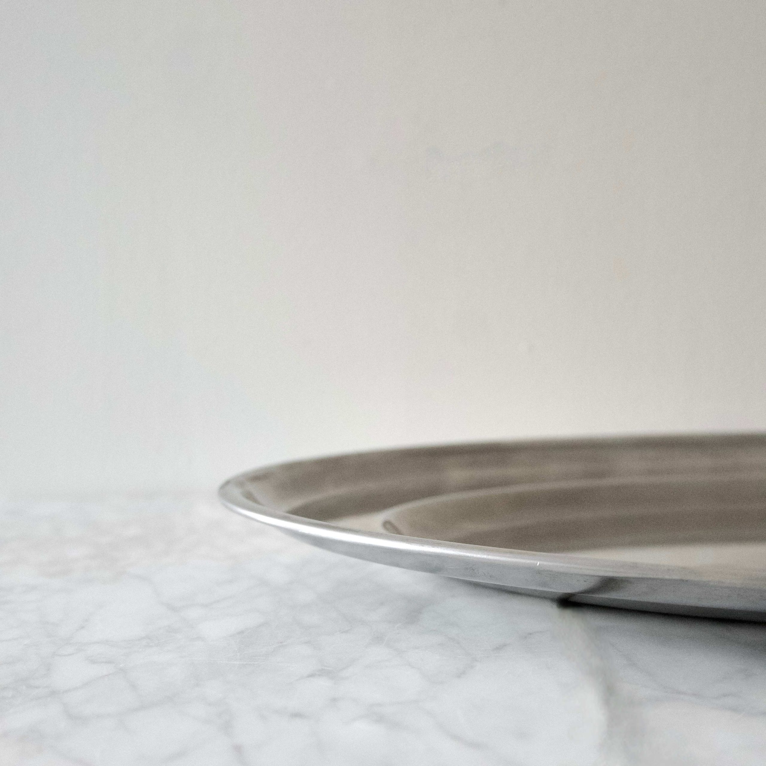 Aslan Large Vintage Silver Tray