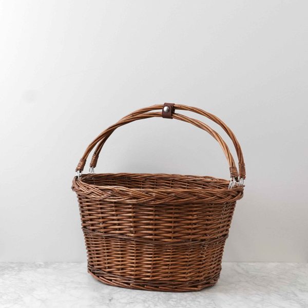 Willow Shopper Basket w/ Handles