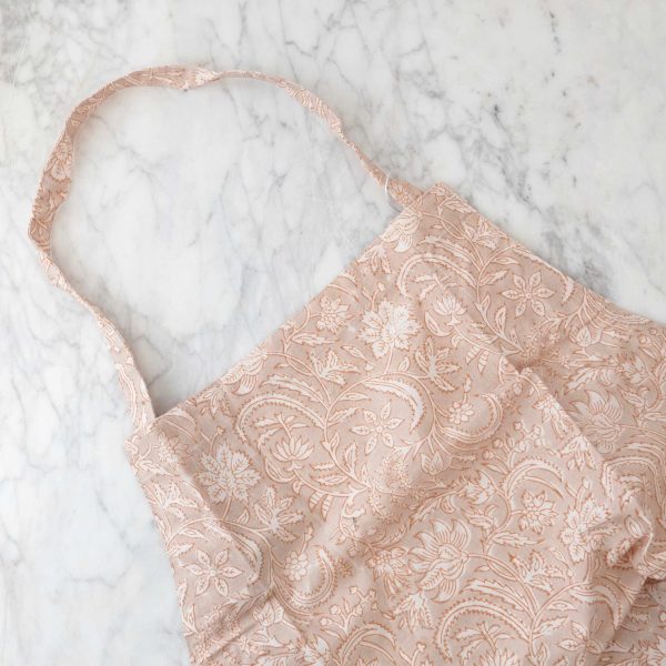 Clemintine Block Print Apron