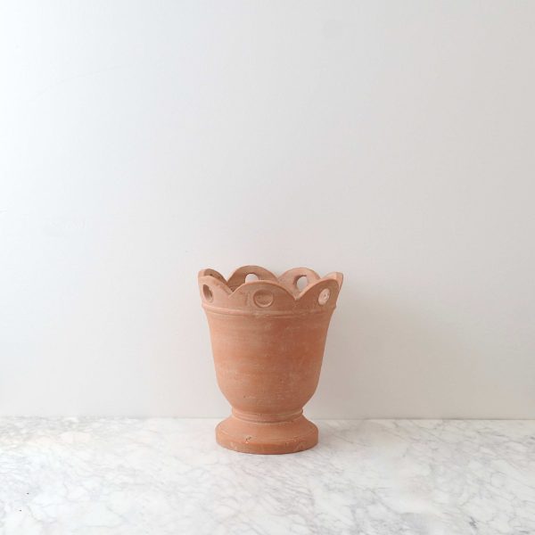 Cassia Footed Pot - Natural