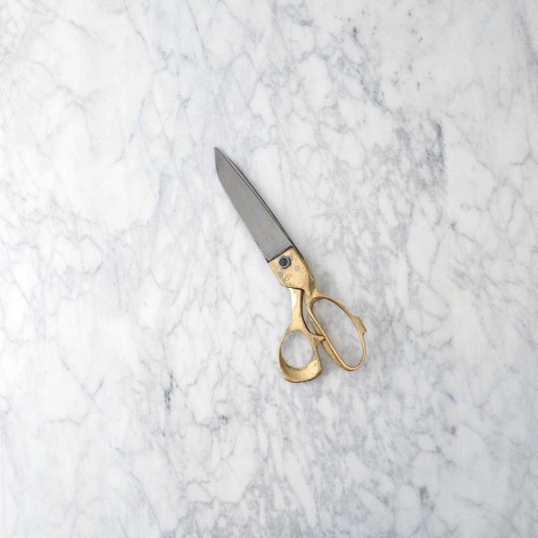Brass Handle Scissors