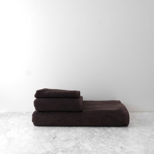 Umber Cotton Towels - Cocoa