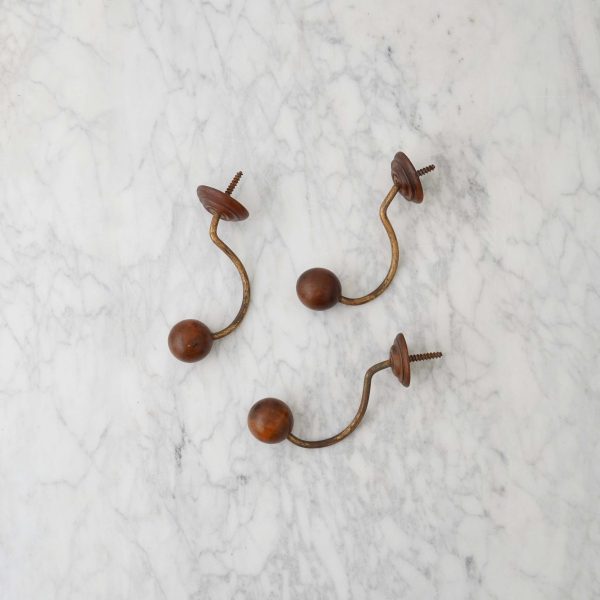 French Antique Single Coat Hook
