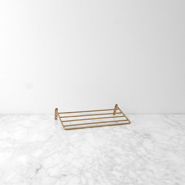 Brass Wire Shelf