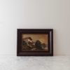 Framed Barn Landscape French Art