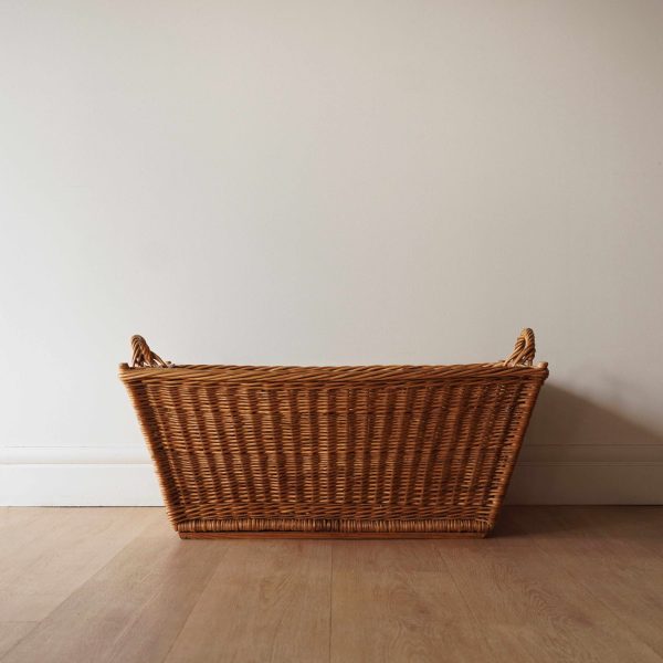 Heather French Laundry Basket
