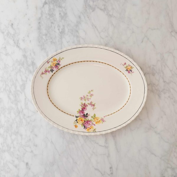 Frankie Vintage Floral Plate