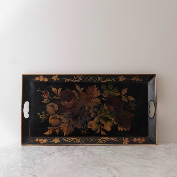 Rowena Vintage Hand Painted Tray