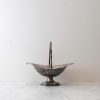 Shiloh Vintage Footed Basket w/Handle