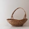 Emily Found Wicker Basket w/Handle