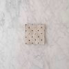 Linen Polka Dot Coasters – Set of 4