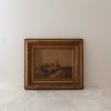Honour French Antique Artwork w/ Frame c. 1800