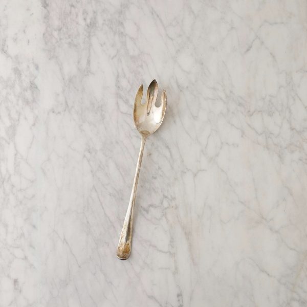 Aveline Vintage Silver Serving Fork