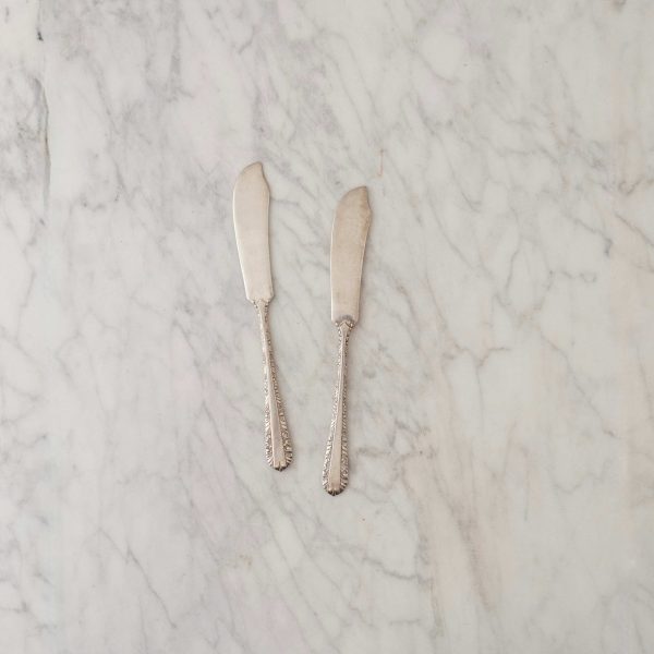 Millie Vintage Silver Spreader - Set of 2