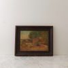 Dimitri French Antique Artwork w/ Frame c. 1940
