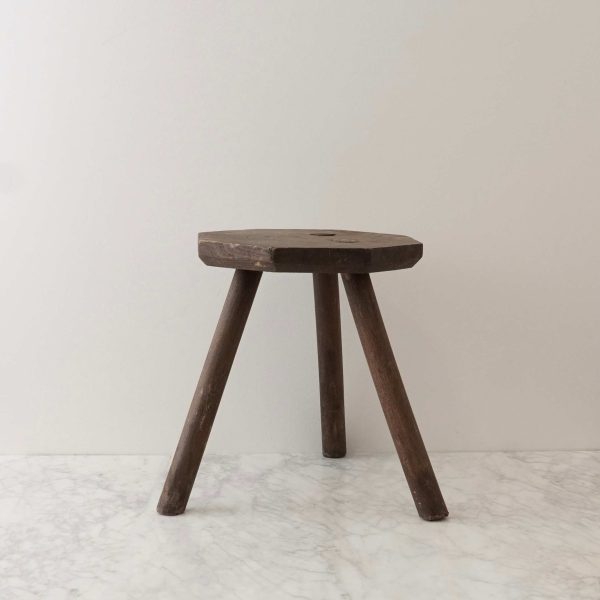 Wilbur French Antique Stool c.1900