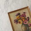 Blooming Florals French Antique Artwork c.1900