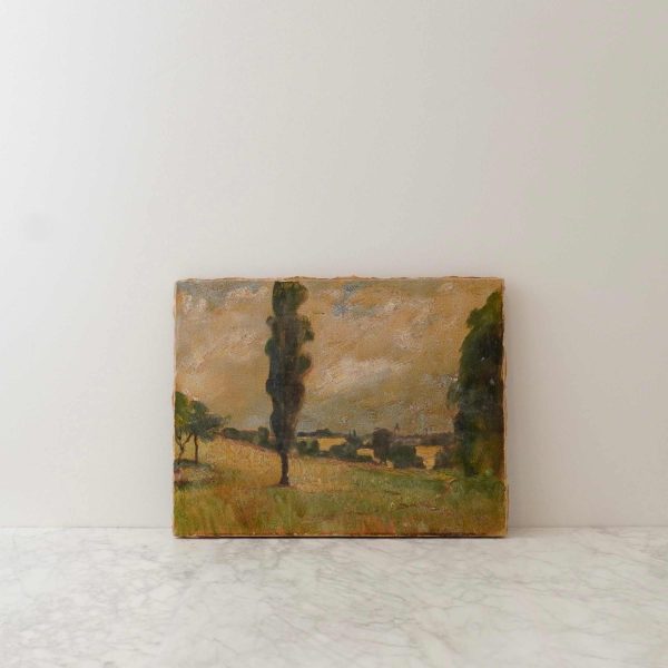 In The Valley French Antique Artwork c.1900