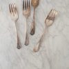 Scarlett Vintage Silver Forks – Set of 4