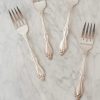 Jessica Vintage Silver Forks – Set of 4