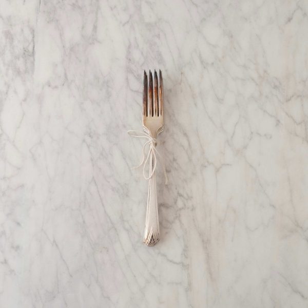 Lottie Vintage Silver Forks - Set of 4