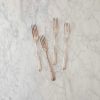 Lottie Vintage Silver Forks – Set of 4