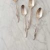Maeve Vintage Silver Mini Spoons – Set of 5