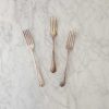 Mindy Vintage Silver Assorted Forks – Set of 3