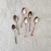 Betty Vintage Silver Mini Spoons – Set of 6