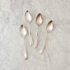 Lottie Vintage Silver Spoons – Set of 4