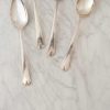Lottie Vintage Silver Spoons – Set of 4
