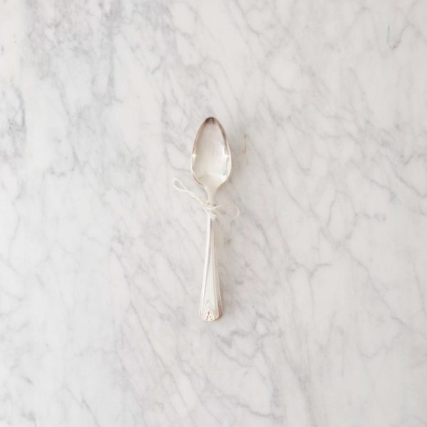 Lottie Vintage Silver Spoons - Set of 4