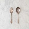 Lorna Vintage Silver Serving Set