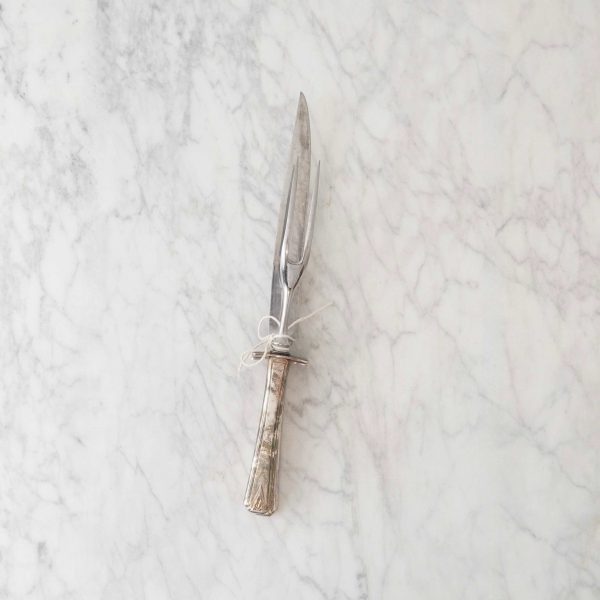 Joel Vintage Silver Carving Set
