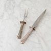 Joel Vintage Silver Carving Set