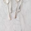 Lottie Vintage Silver Mini Spoons – Set of 4