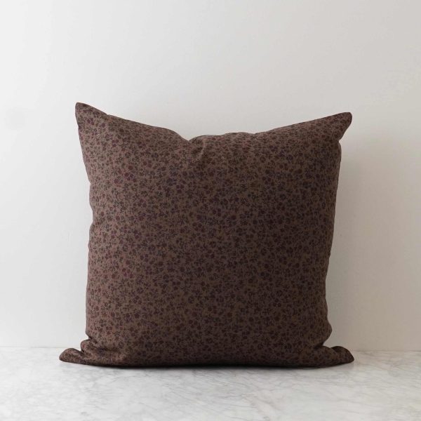 Trudie Floral Linen Cushion Cover