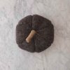 Felt Pumpkin w/ Jute Stem – Grey