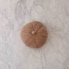 Felt Pumpkin w/ Jute Stem – Brown