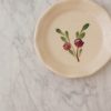 Ceramic Cranberry Dipping Dish