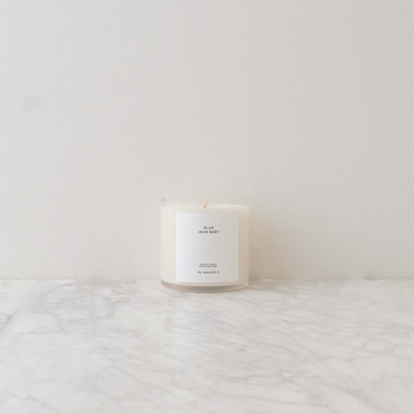 Blue Jean Baby Candle