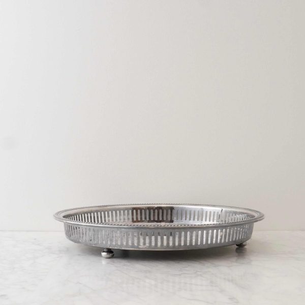 Cornelia Vintage Silver Tray